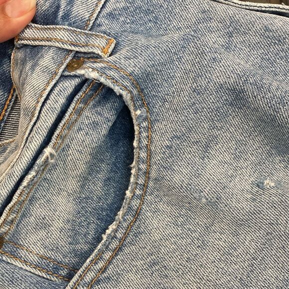 Rolla's Stub Slim Short Leg Distressed Jeans Sz 30X32 - Picture 14 of 14